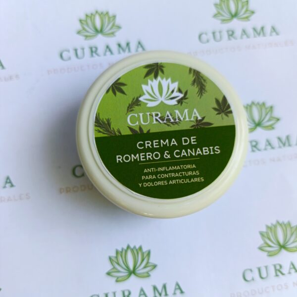 crema cbd y romero Curama