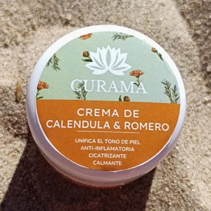 crema caléndula Uruguay Curama