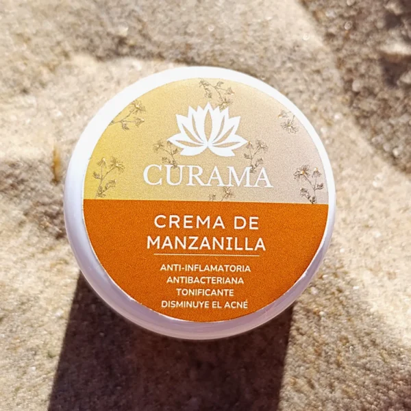 crema de manzanilla Uruguay Curama